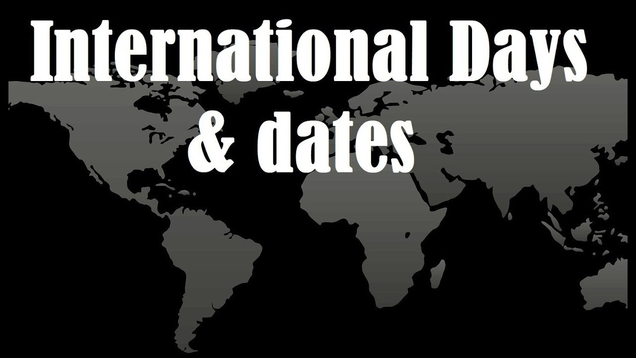 International and important Days