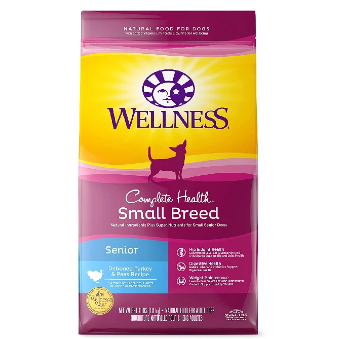 Wellness Complete Health Small Breed Dry Dog Food with Grains Natural Ingredients