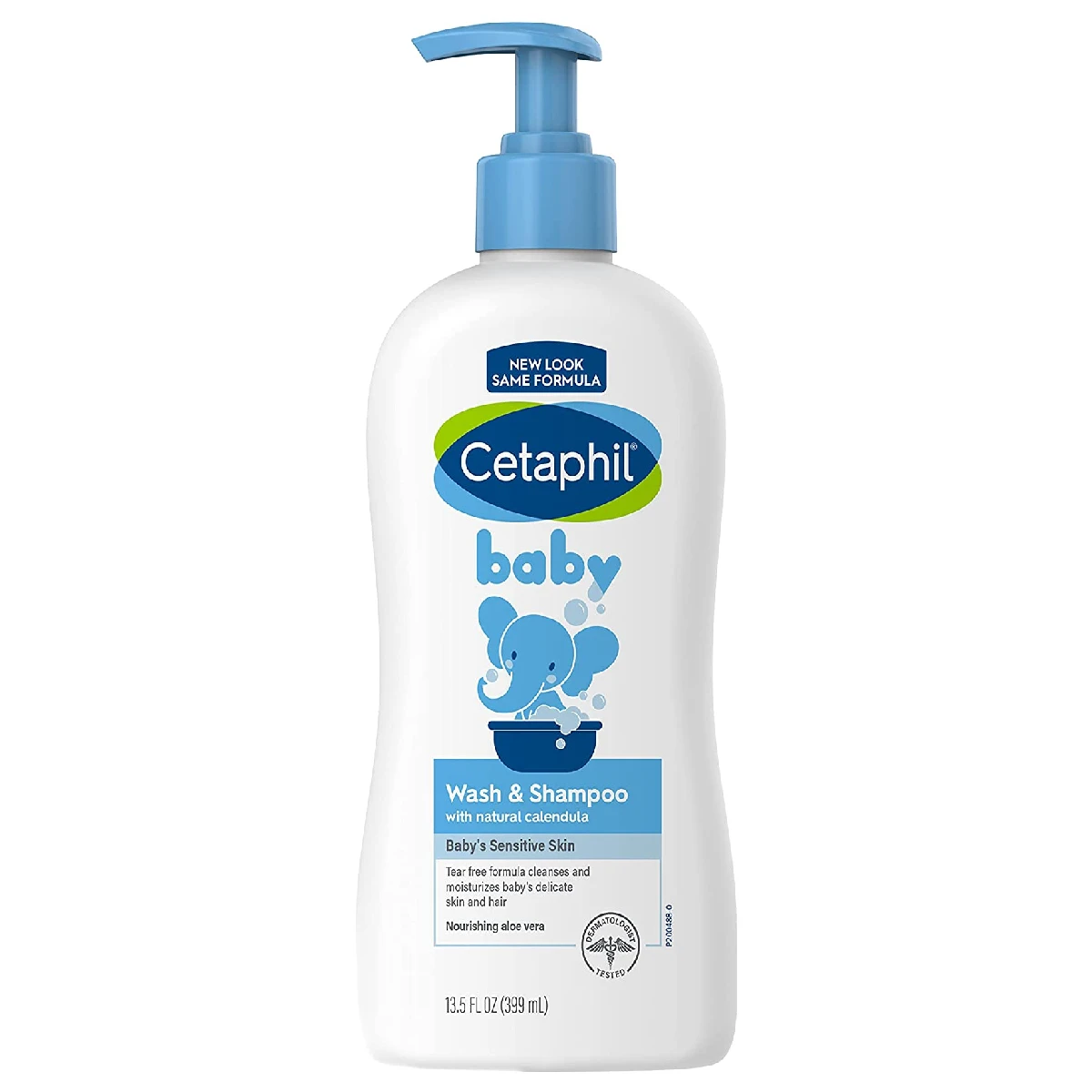 Cetaphil Baby Wash Shampoo with Organic Calendula Tear Free Paraben Colorant and Mineral Oil Free