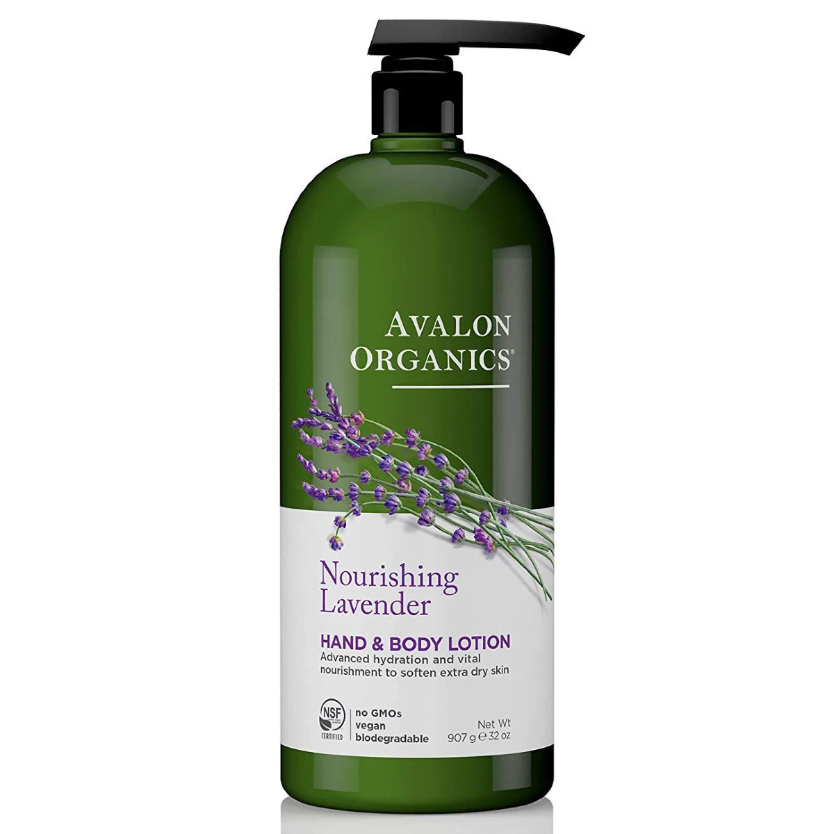 Avalon Organics Hand Body Lotion Nourishing Lavender