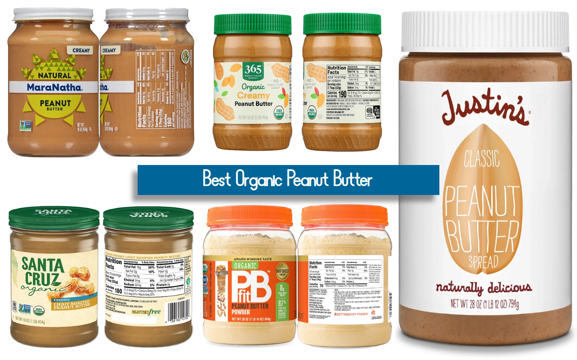 Best Organic Peanut Butter