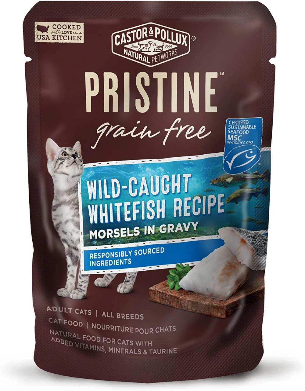 Castor Pollux wet cat food