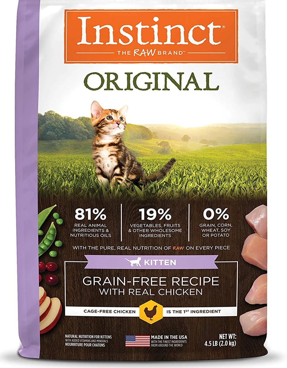 Original Grain Free Recipe with Real Chicken Kitten