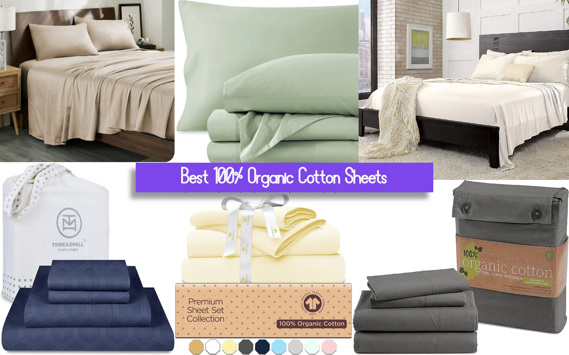 Best Organic Cotton Sheets for bed