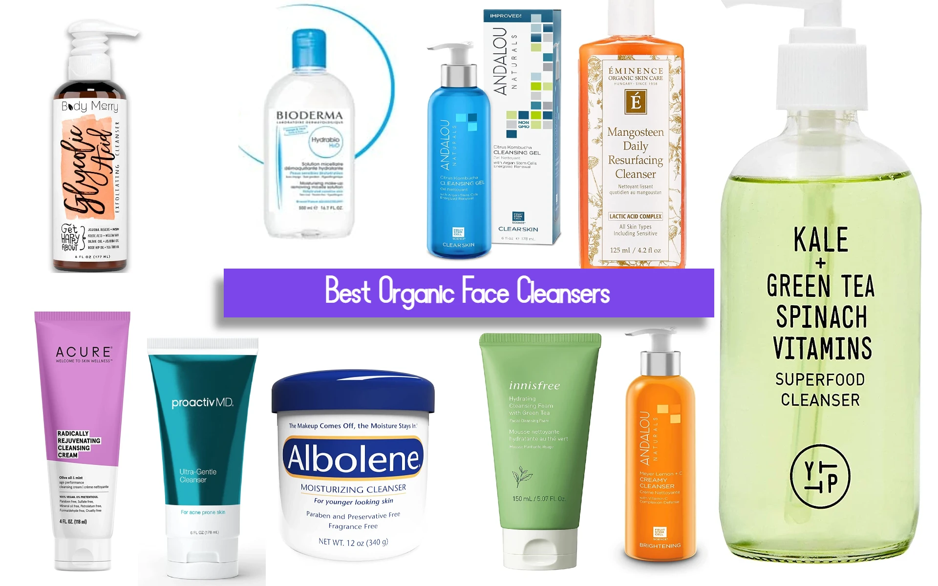 Best Organic Face Cleansers