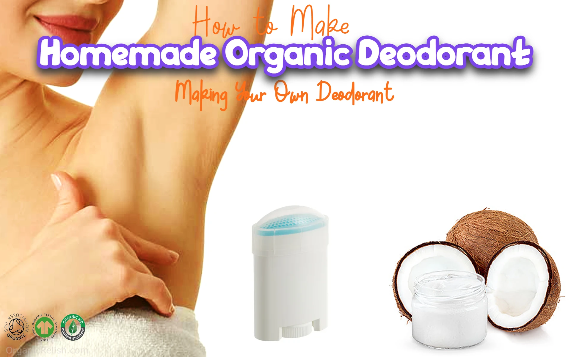 Homemade Organic Deodorant Recipe