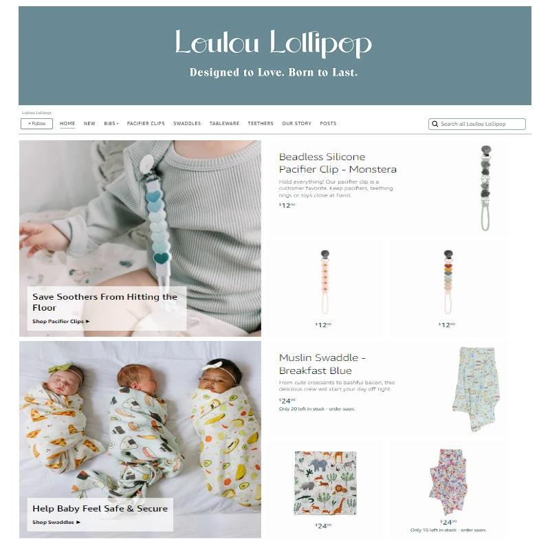 Loulou Lollipop Products