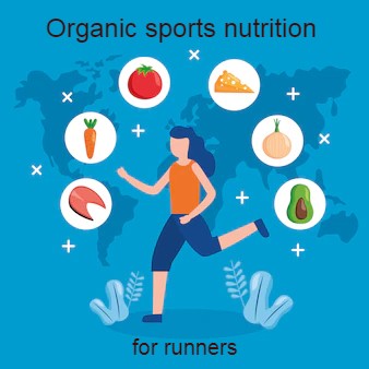 Organic sports nutrition for runners