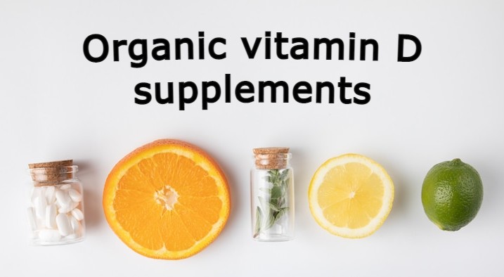 Organic vitamin D supplements