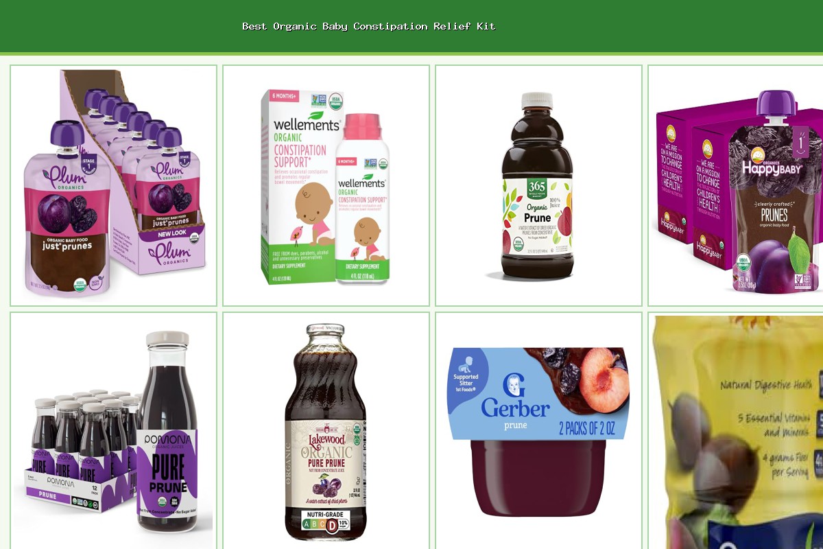 Best Organic Baby Constipation Relief Kit | August 14, 2025